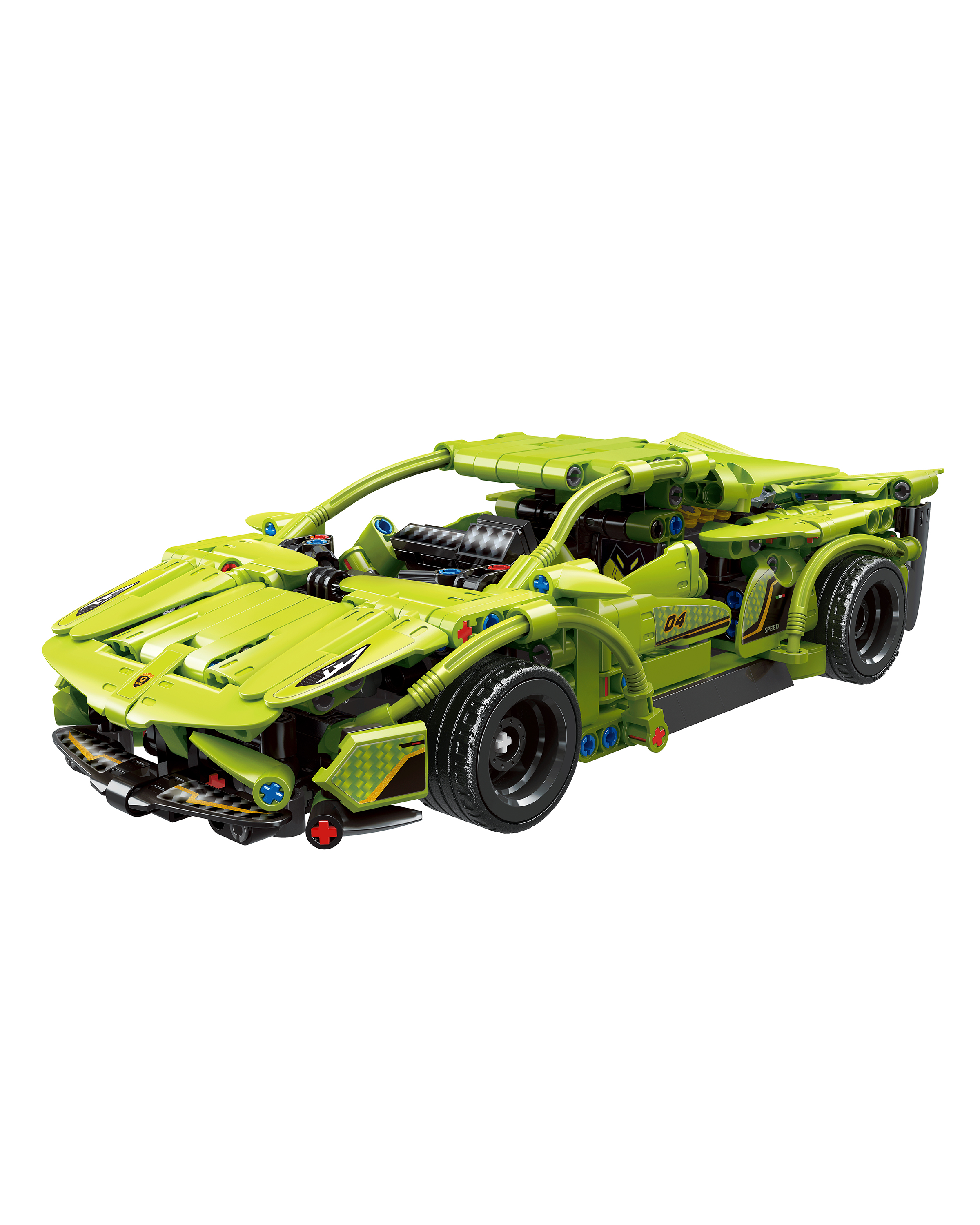 Конструктор QMAN Скоростная сверкающая Комета 728 дет. - фото 2