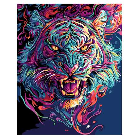 Картина по номерам Art on Canvas Дух тигра в ассортименте