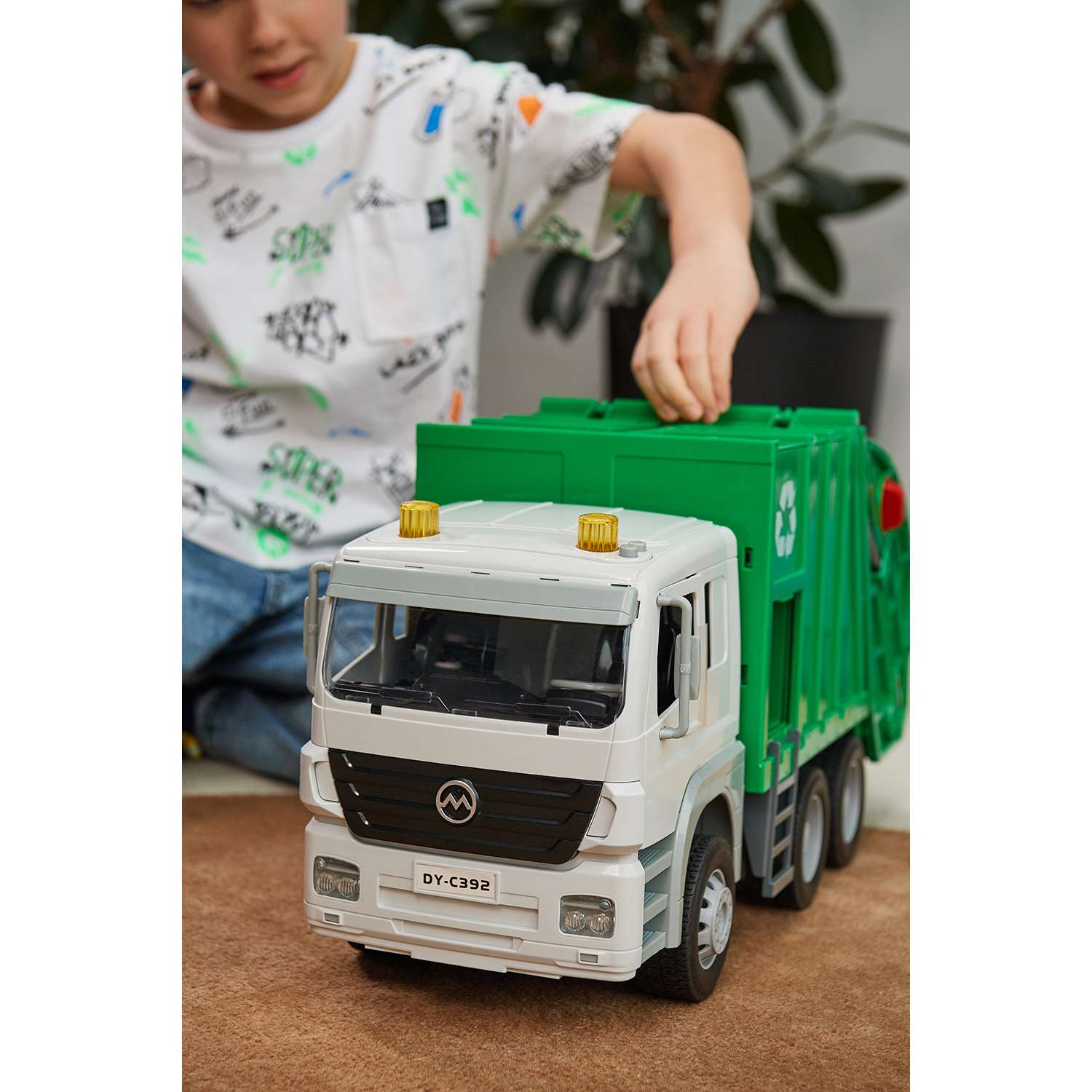 Мусоровоз Mobicaro YS0234437 - фото 9