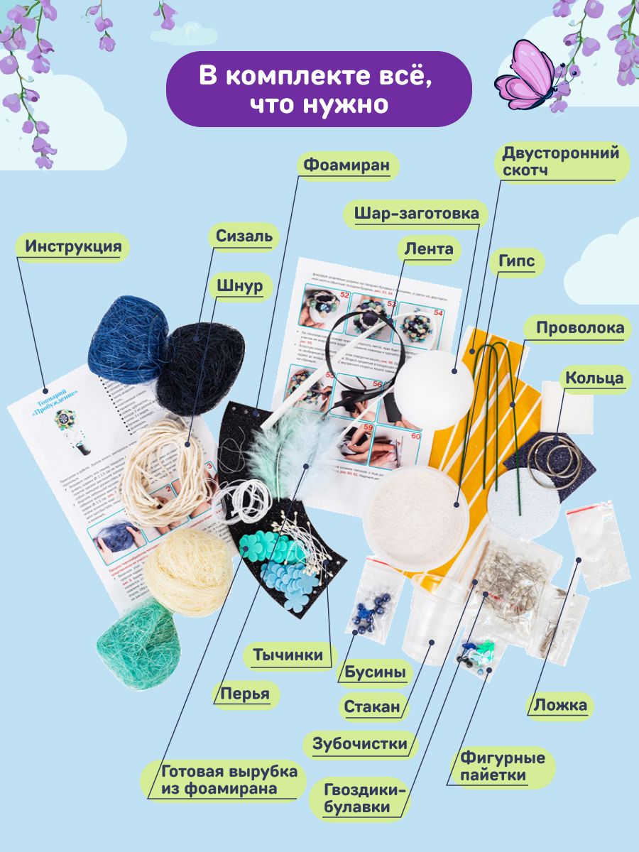 Набор для творчества Волшебная мастерская сборка Пробуждение - фото 3