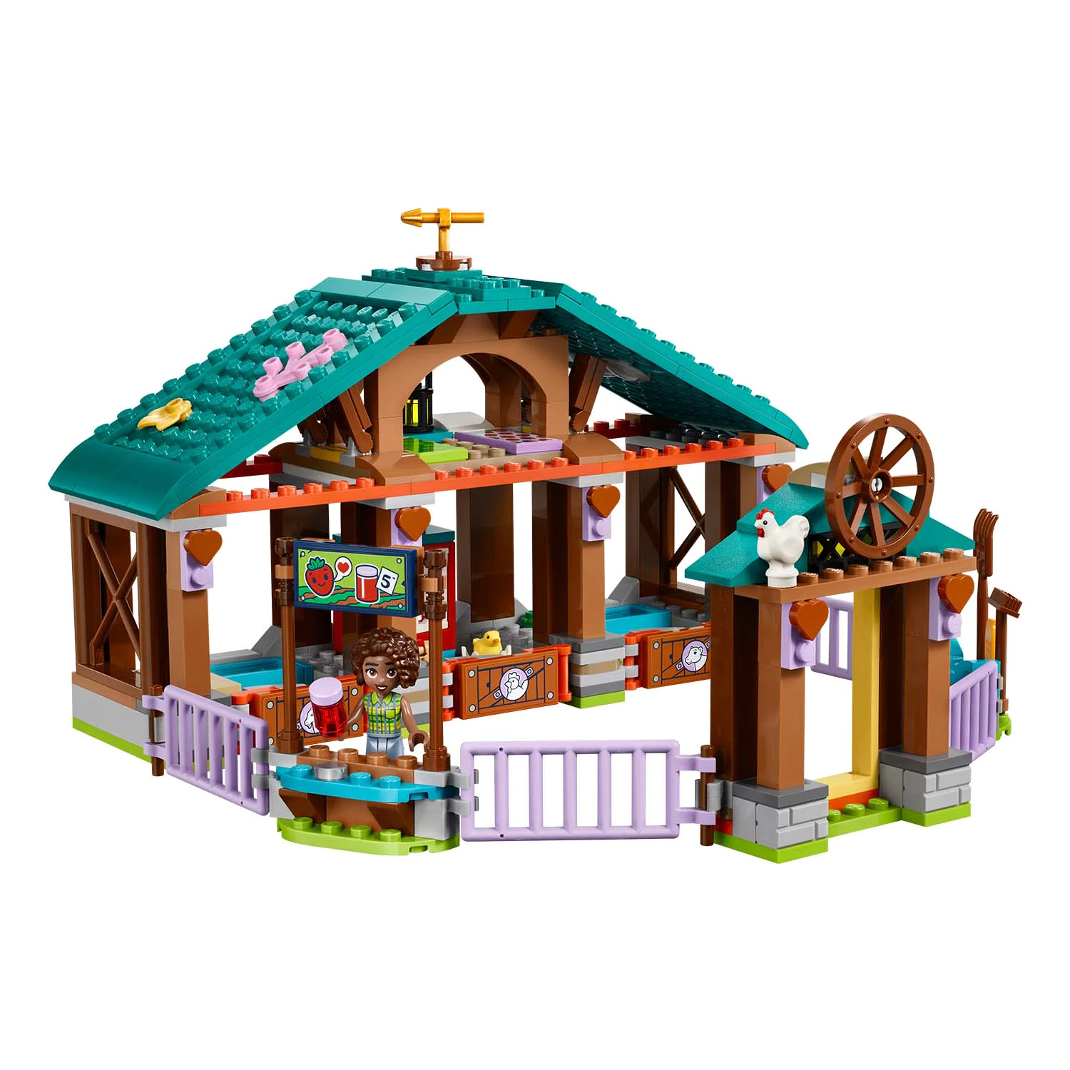 Конструктор LEGO Friends Ферма блочный - фото 10