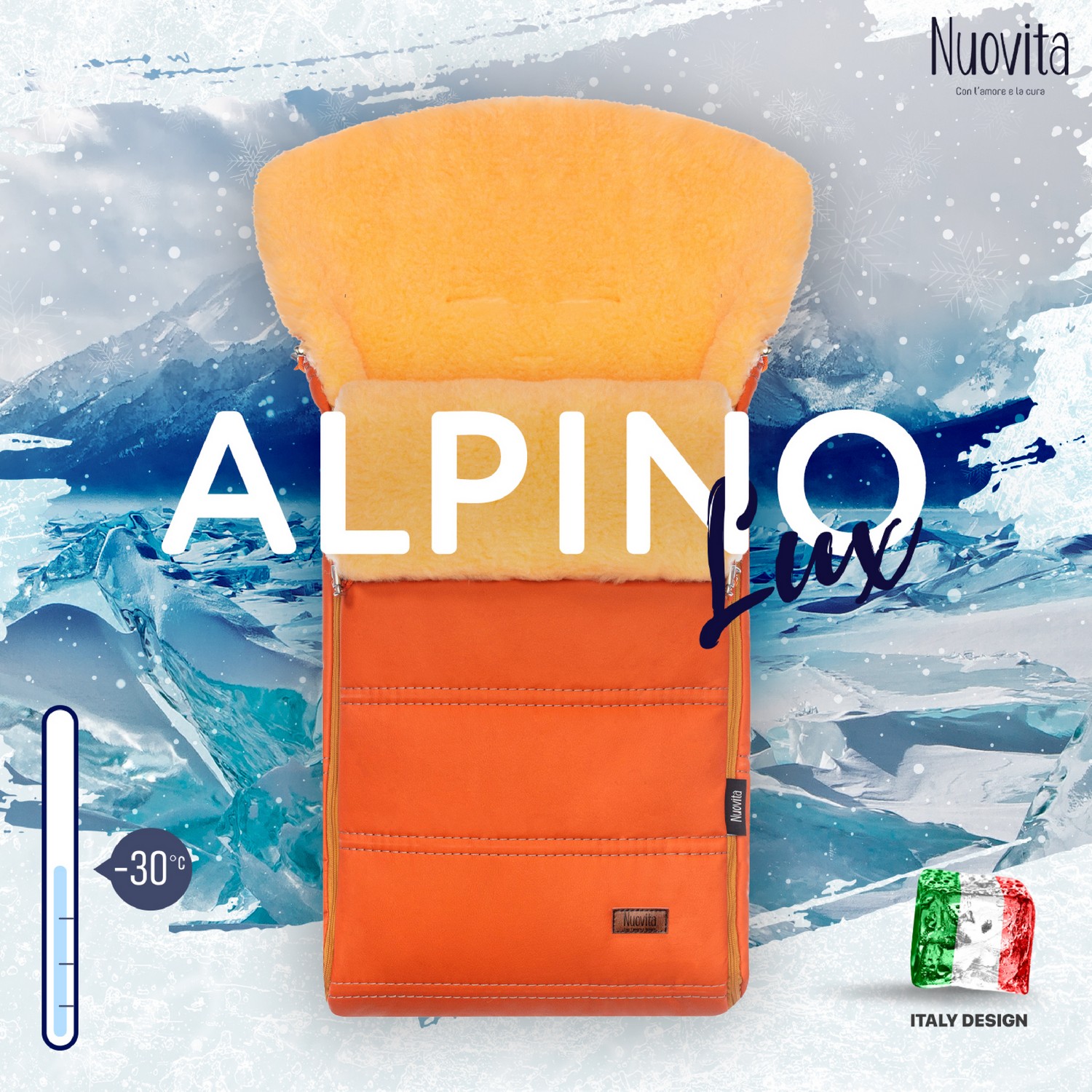 Конверт в коляску Nuovita Alpino Lux Pesco - фото 18