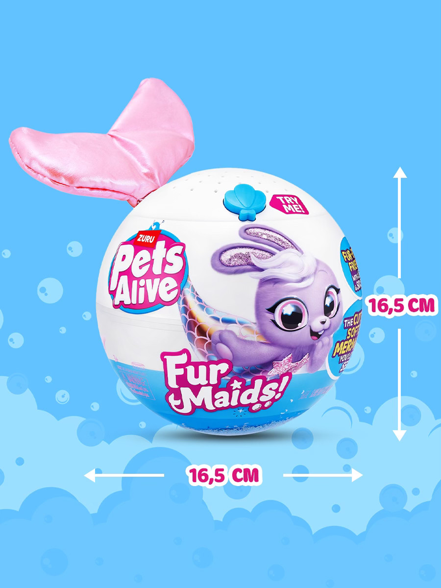 Игровой набор Zuru Pets Alive Furmaids в ассортименте - фото 3