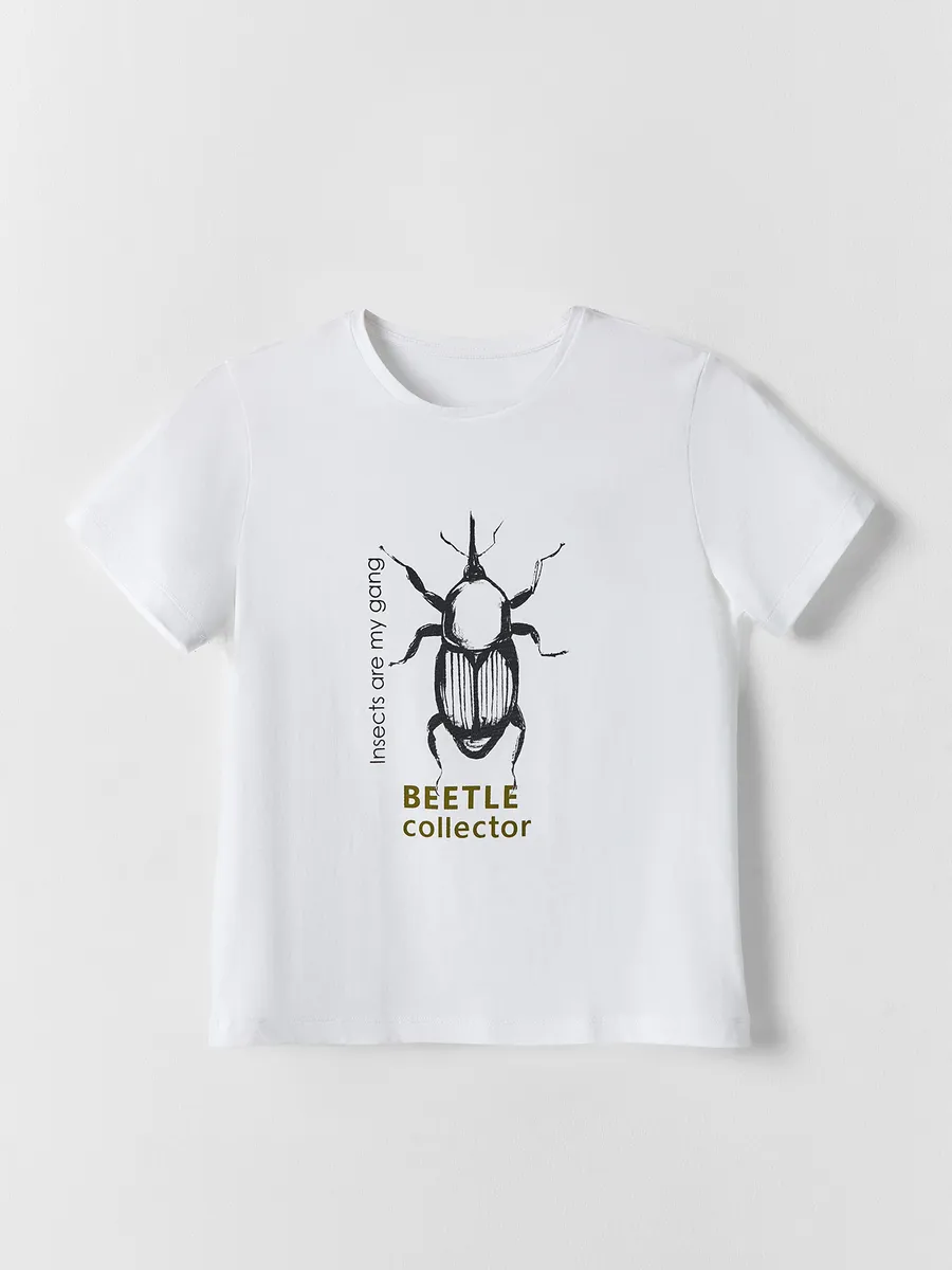 Футболка Mark Formelle (Марк Формэль) 113432/белый +печать12 - фото 5