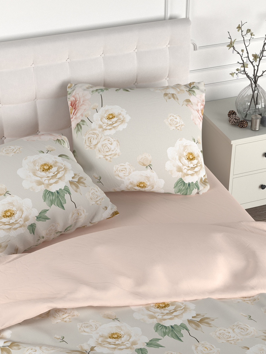 Комплект постельного белья для SNOFF Литиция сатин двуспальный 4 предм. - фото 2