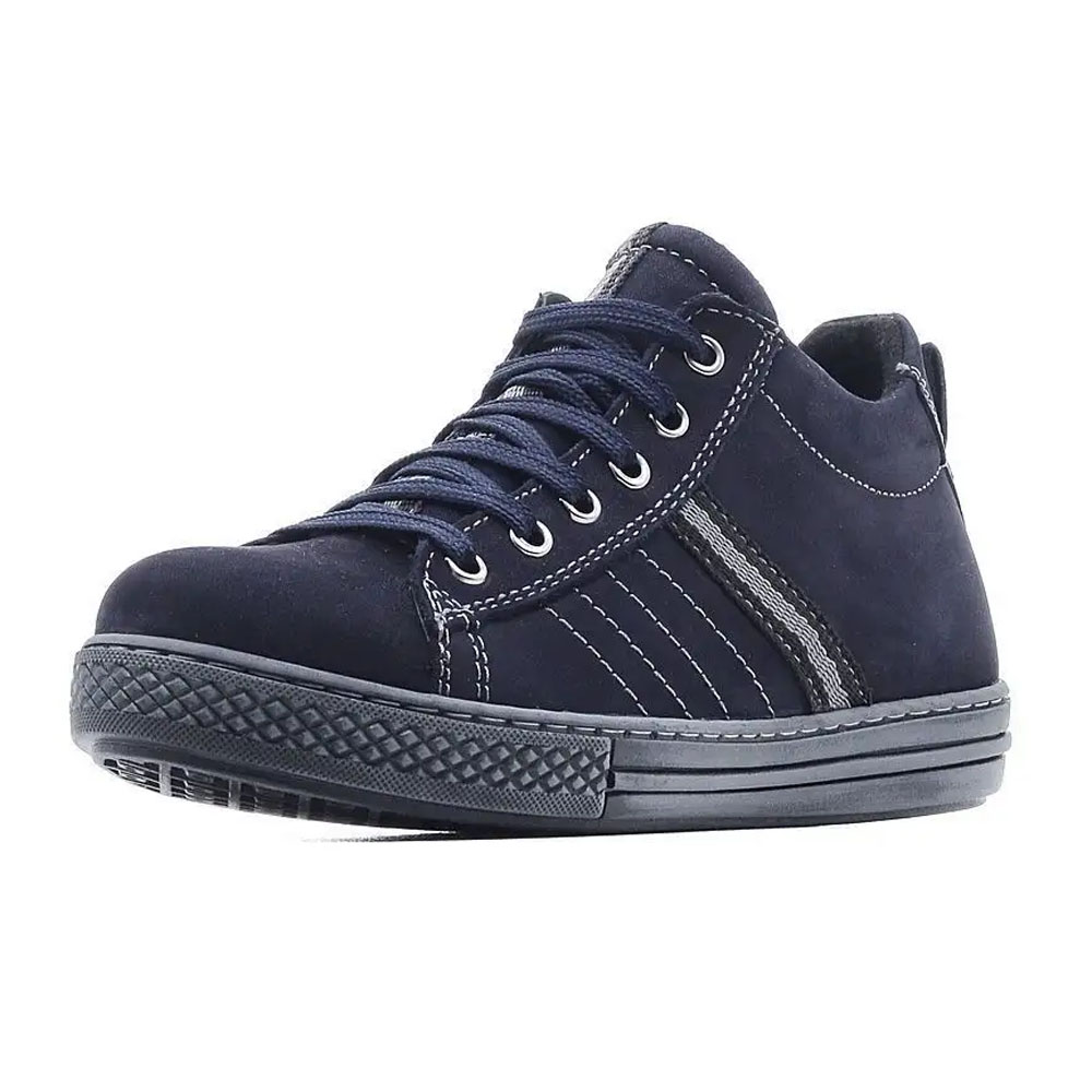 Кеды BEST.A 261/04-BESTA Кеды для мальчика,синий нубук - фото 1