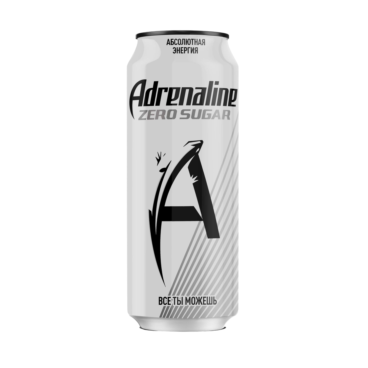 Напиток тонизирующий газированный Adrenaline Zero Sugar Silver Energy без сахара 0.449л - фото 2
