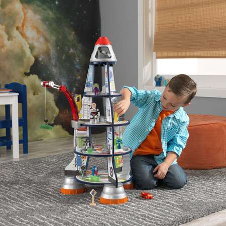 Конструктор KidKraft Космический корабль деревянный