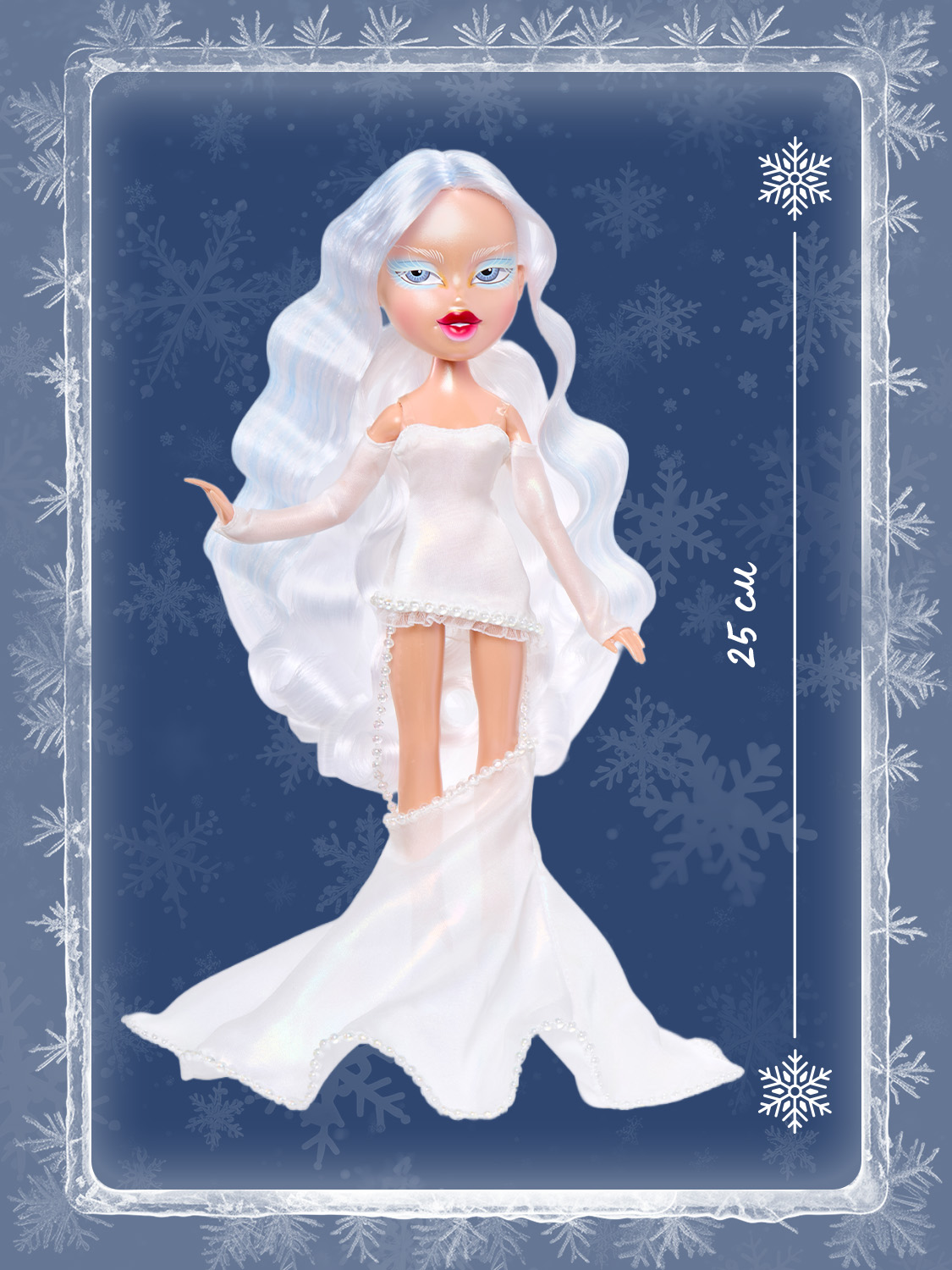 Кукла модельная Bratz Holidayz Frosty Nightz 69370 - фото 9