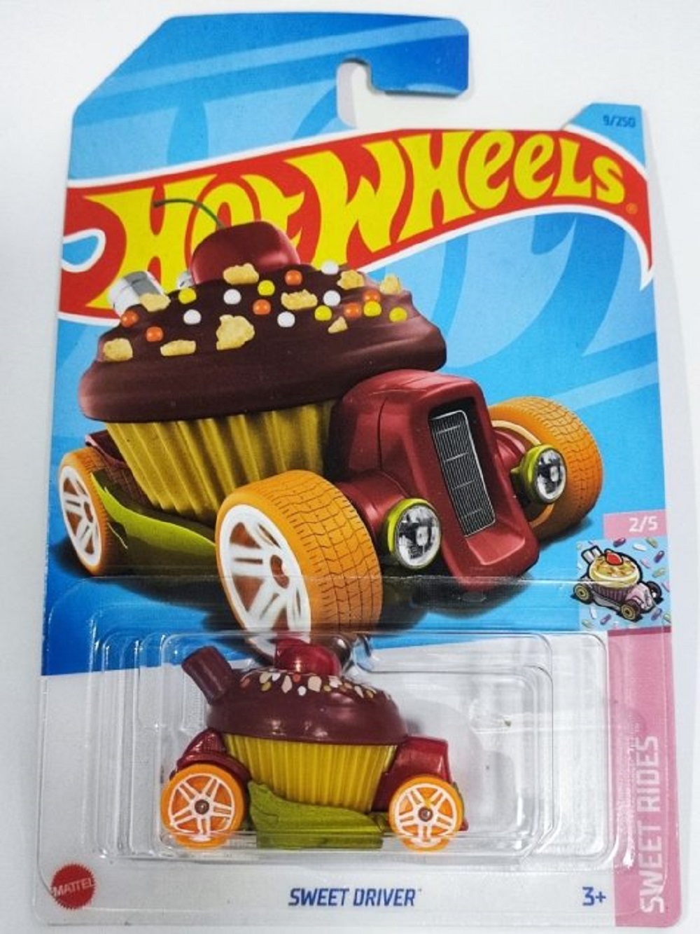 Автомобиль Hot Wheels Sweet driver серия Sweet ride 1:64 01537 - фото 1