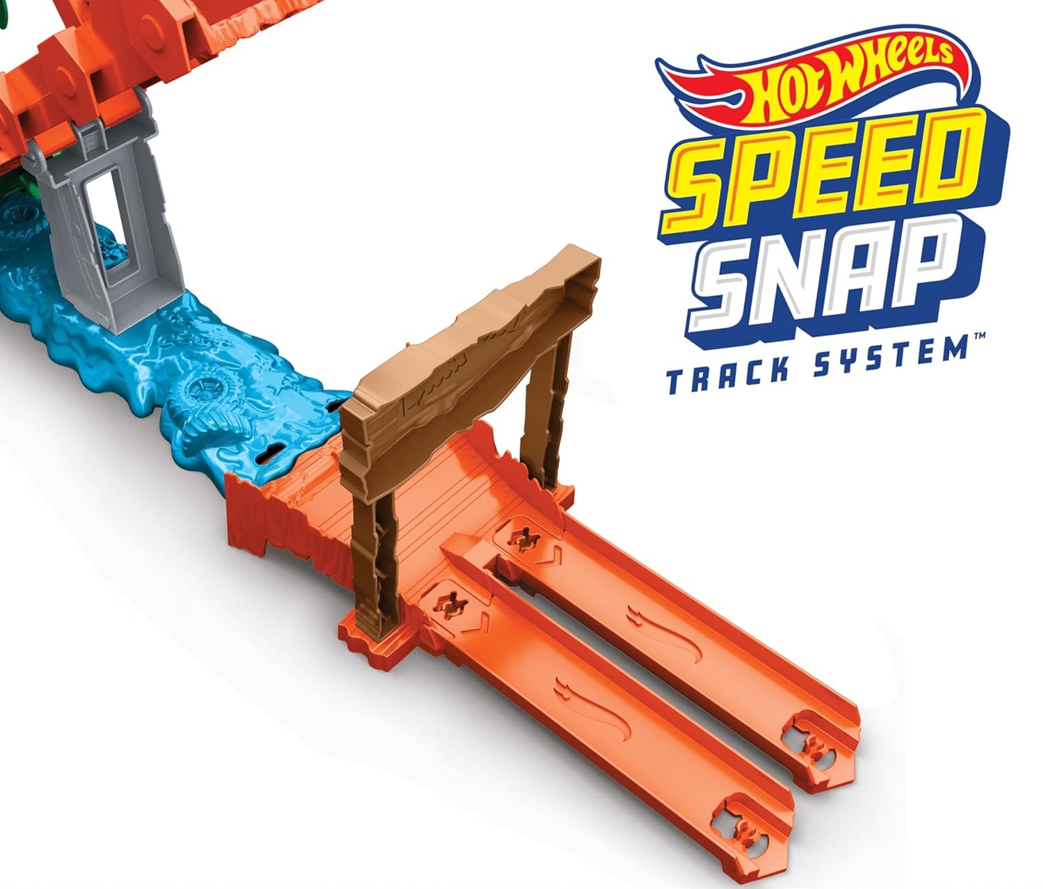 Трек Hot Wheels Трюк с крокодилом JJN45 - фото 6