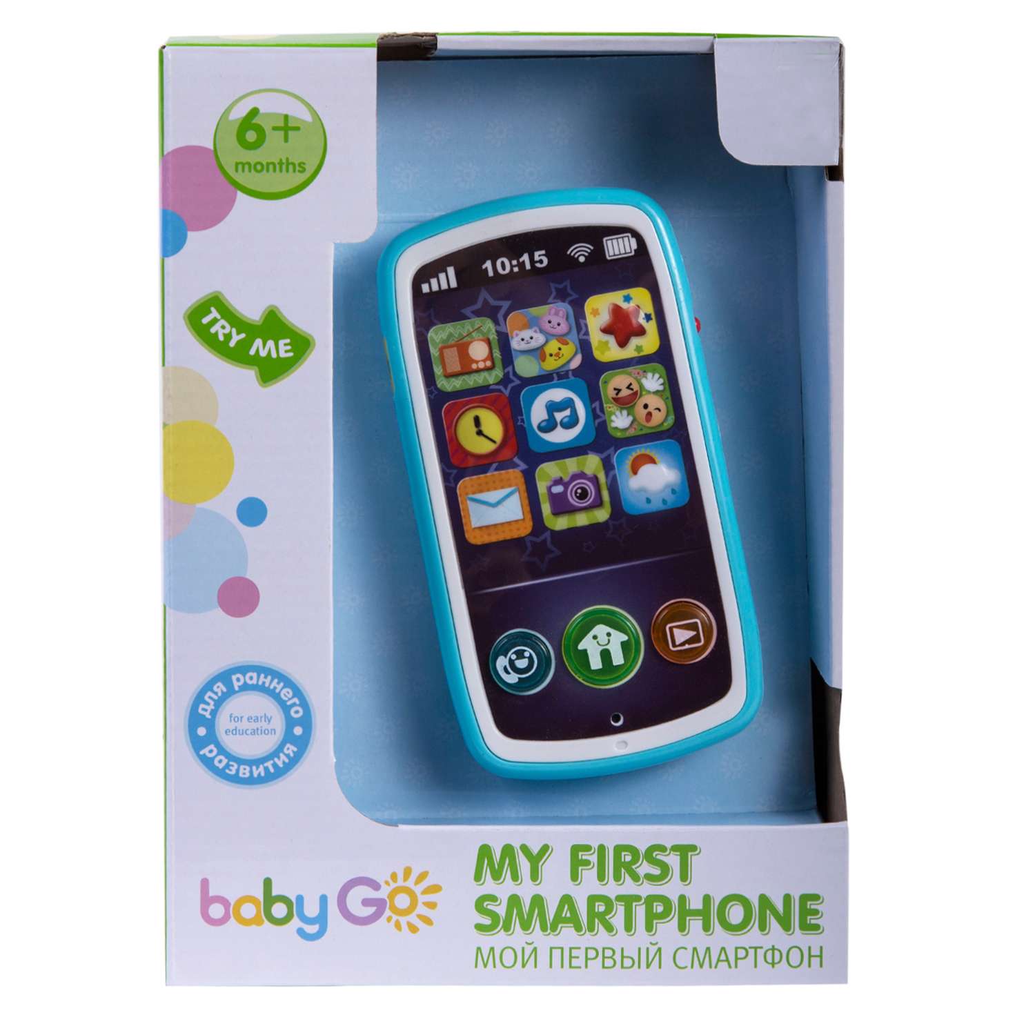 Игрушка BabyGo Мой первый смартфон - фото 8