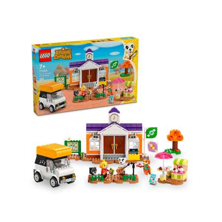 Конструктор LEGO Animal Crossing Концерт КК в Плазе 550 дет.