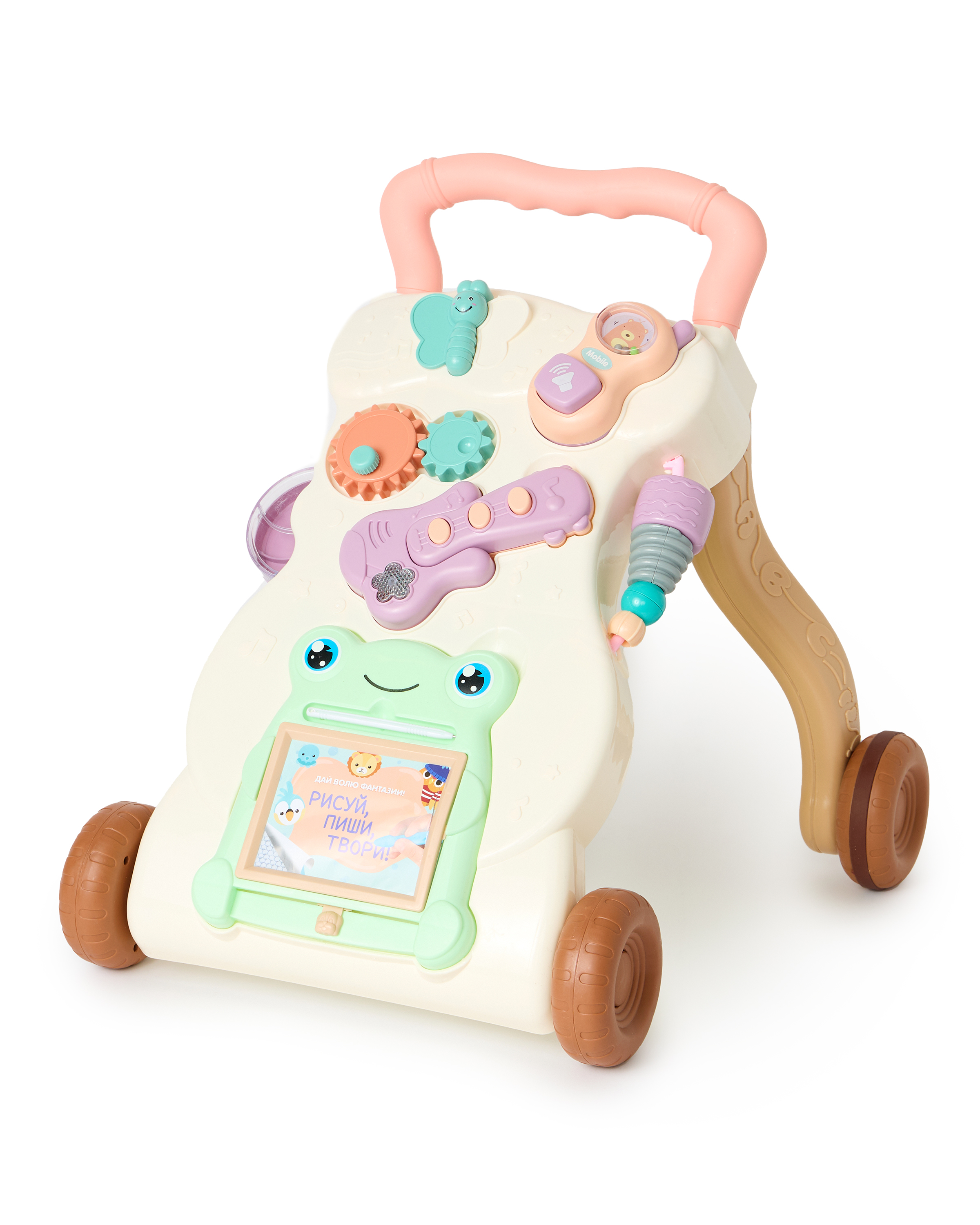 Каталка BabyGo бежевый - фото 1