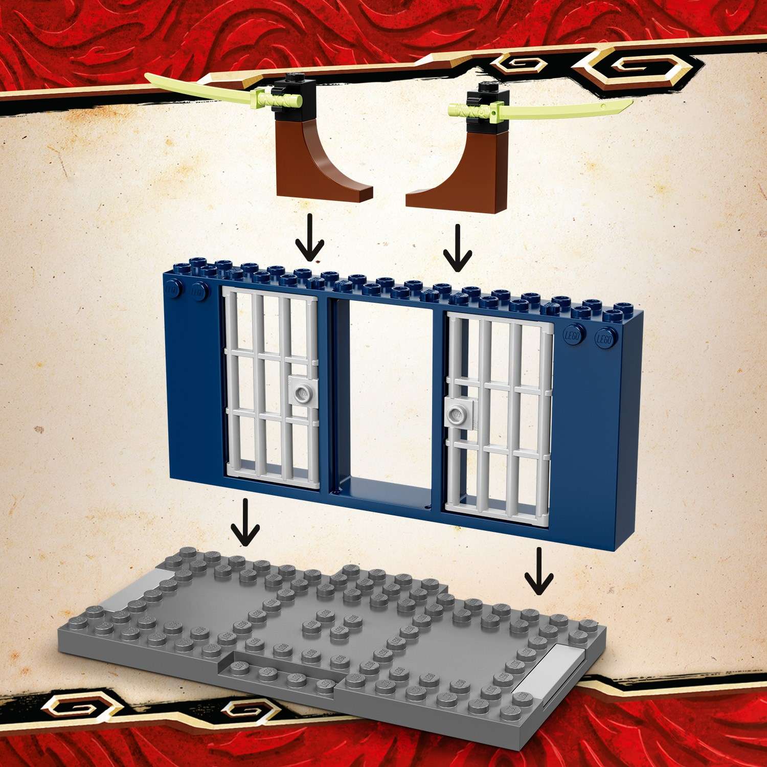 Конструктор LEGO NINJAGO Дар Судьбы Решающая битва блочный - фото 11