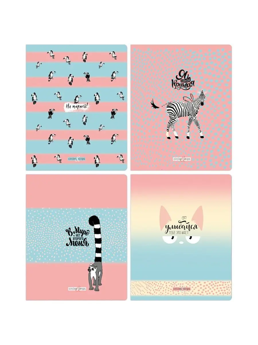 Тетрадь BG клетка 48 лист. 4 шт. - фото 3