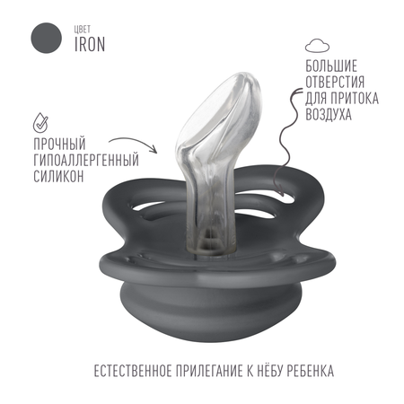 Пустышка BIBS от 0 мес.