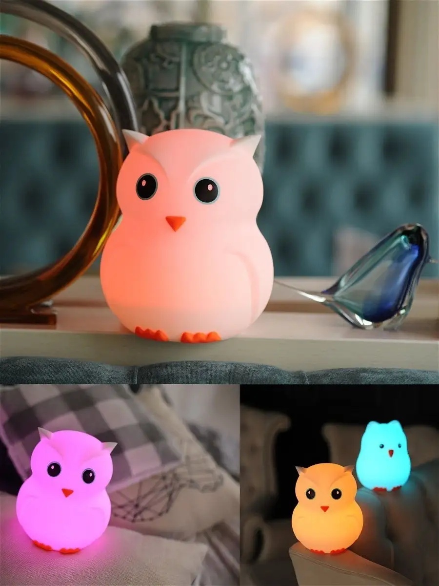 Игрушка ночник LampStory Силиконовый - фото 11
