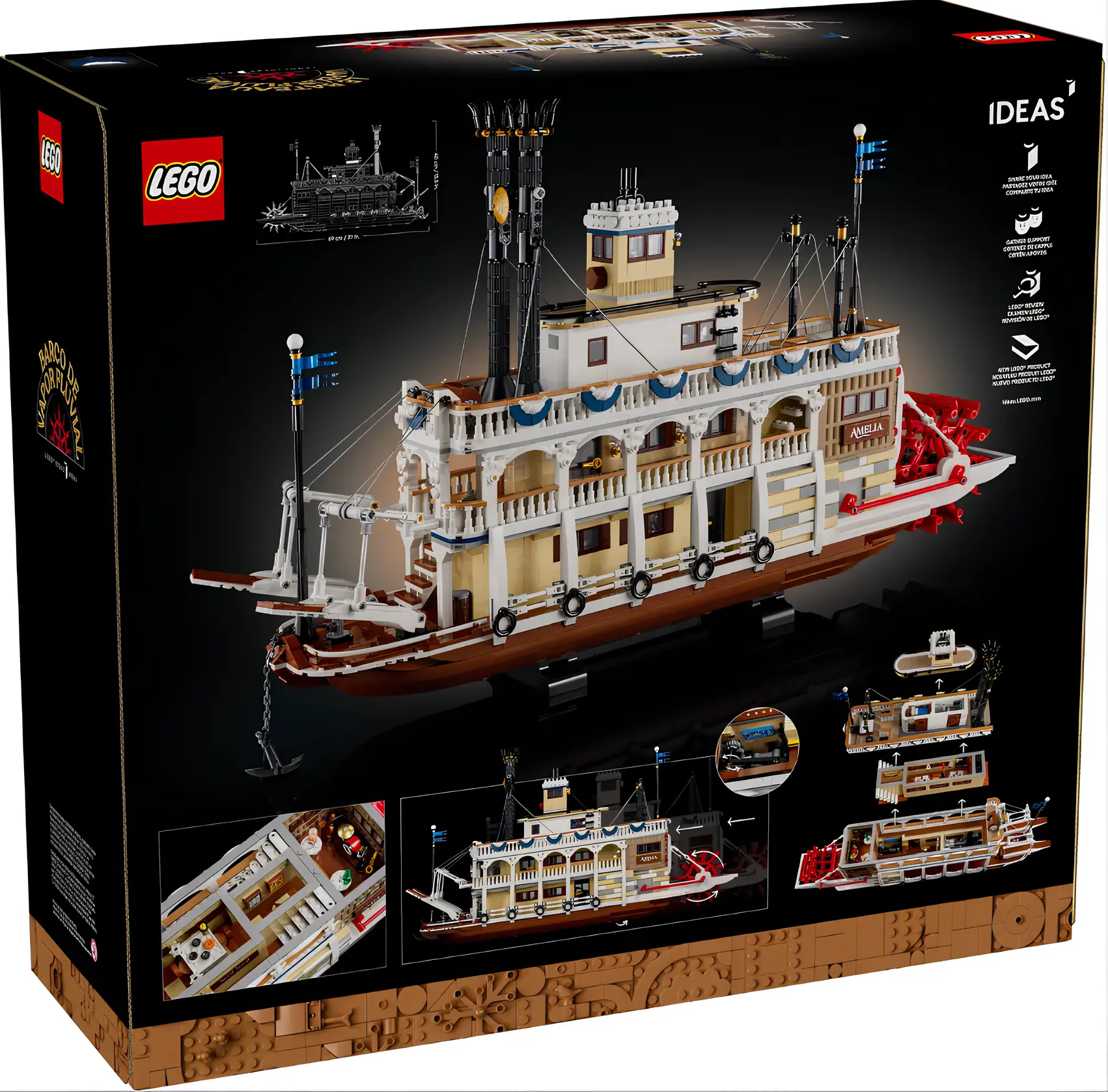 Конструктор LEGO Ideas 21356 4090 дет. - фото 3