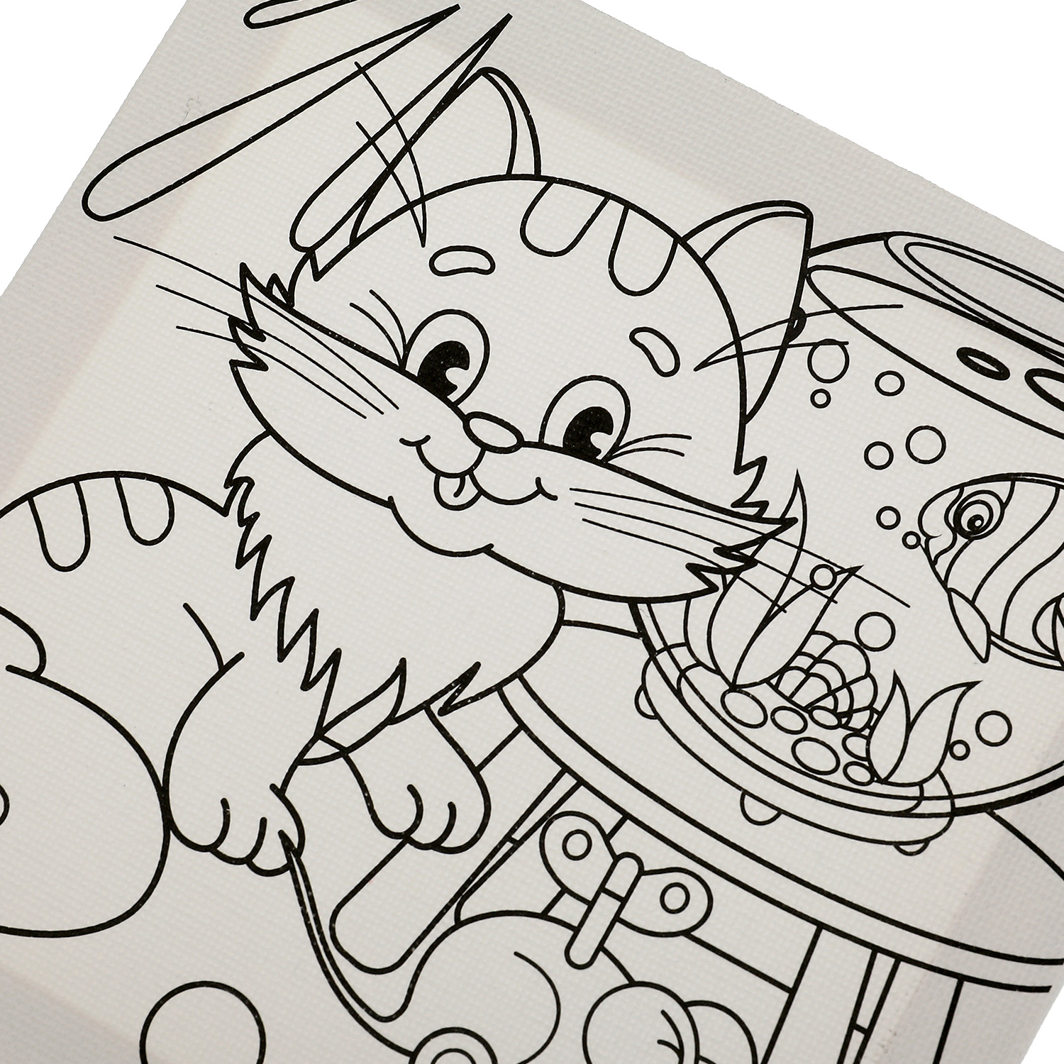 Роспись по холсту Multiart Рыжий котик - фото 3