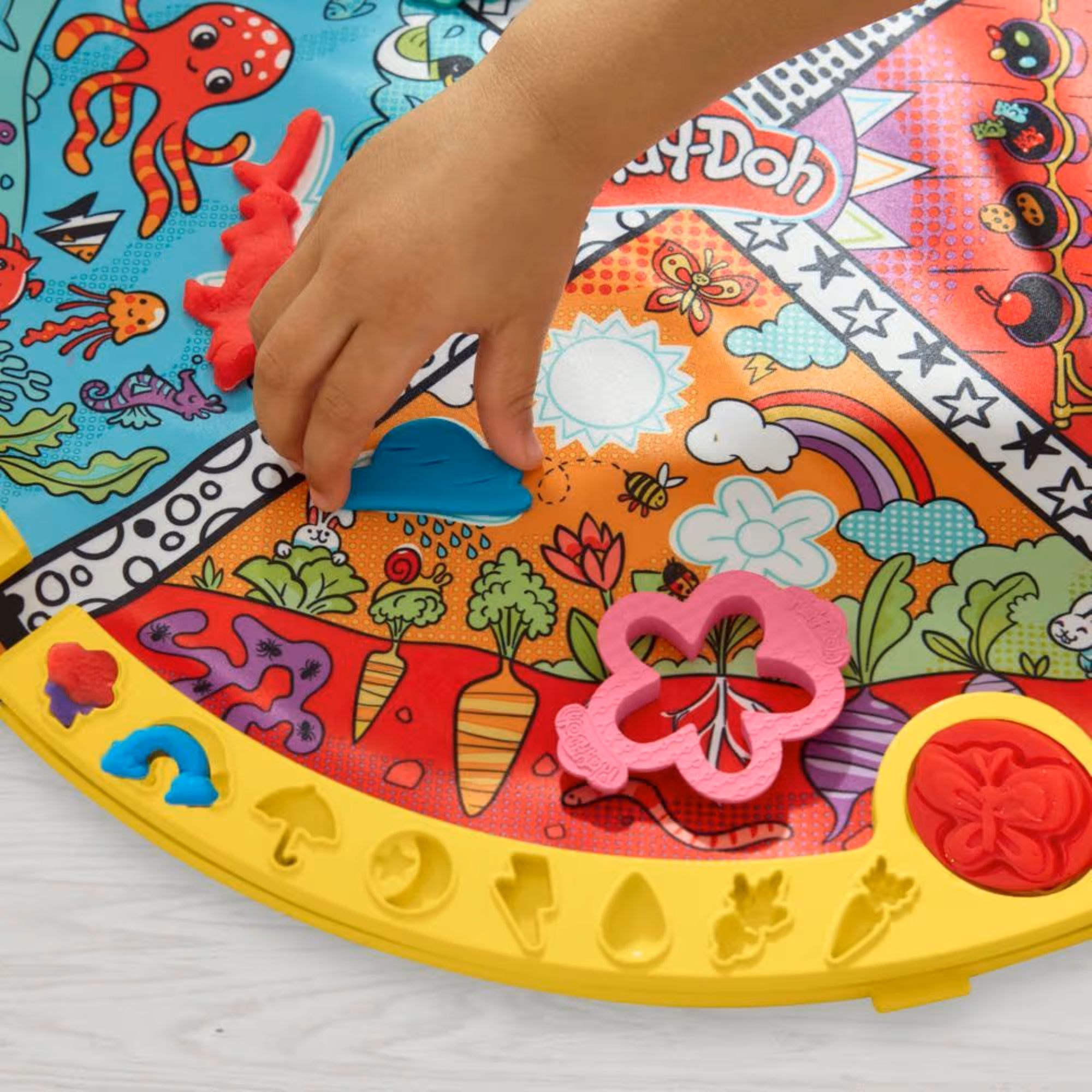 Масса для лепки Hasbro набор Play-Doh с ковриком - фото 6