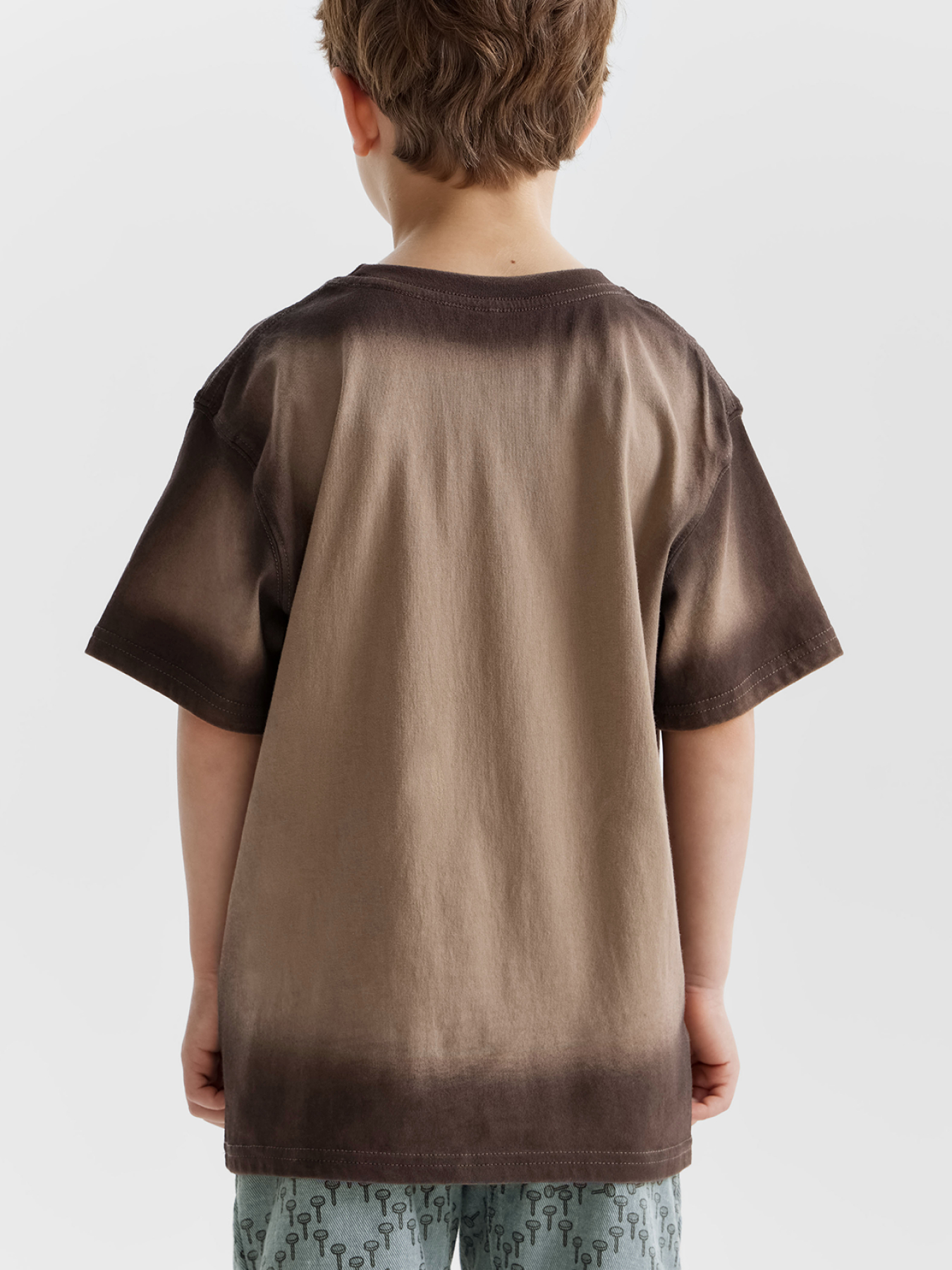 Футболка Happy Baby 88297-0_light brown (blur) - фото 2
