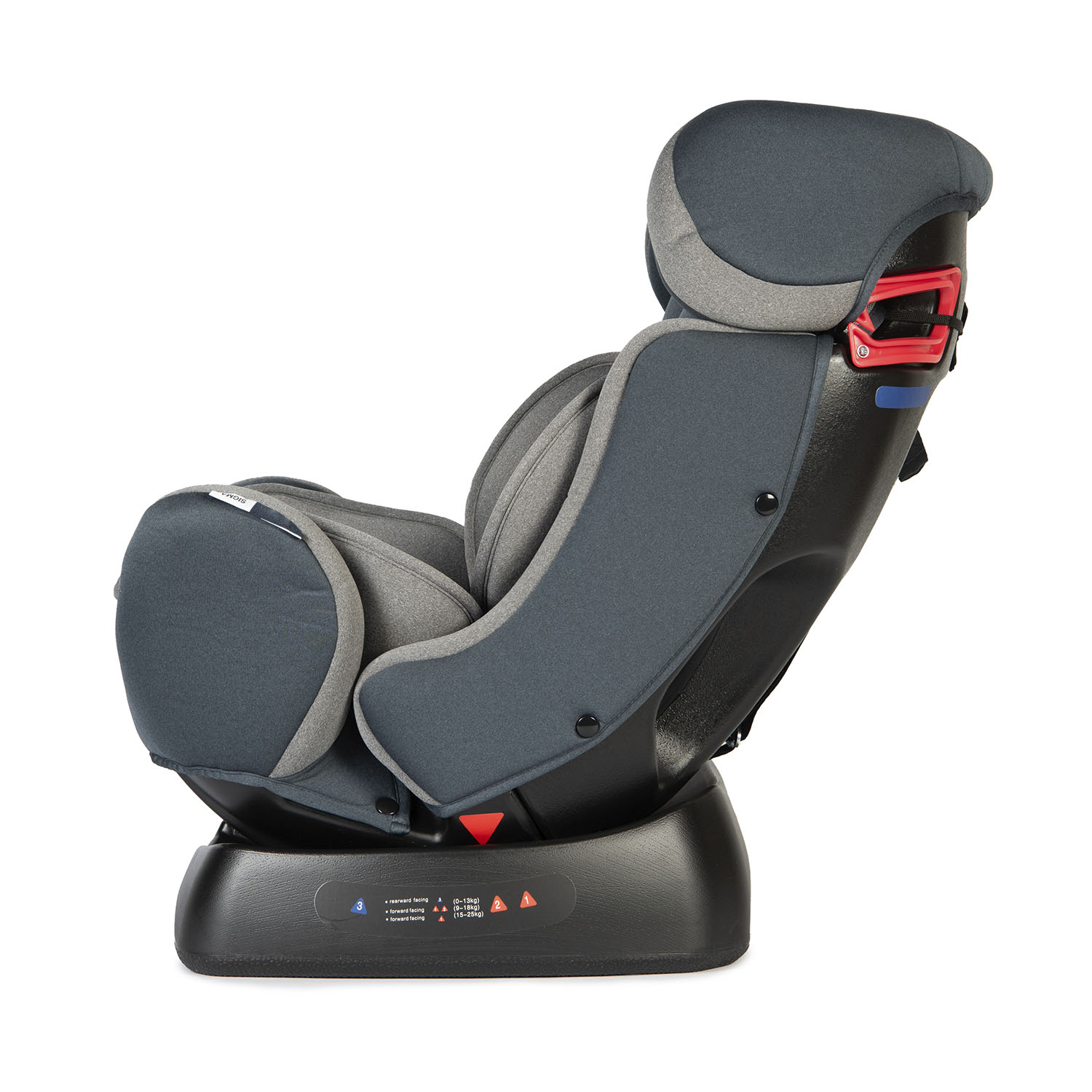 Автокресло BabyGo Sigma New 0+/1/2 (0-25 кг) серый - фото 8