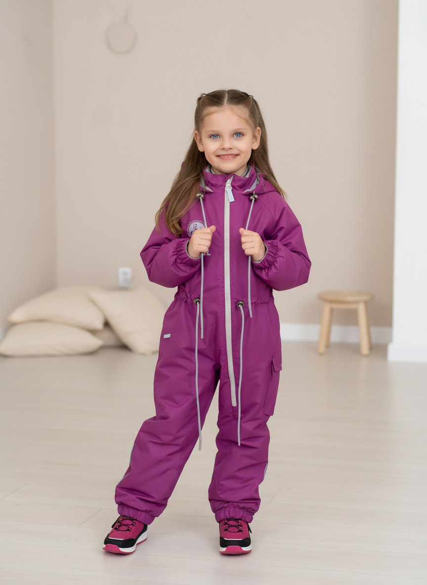 Комбинезон Arctic kids 30-029 фуксия - фото 1