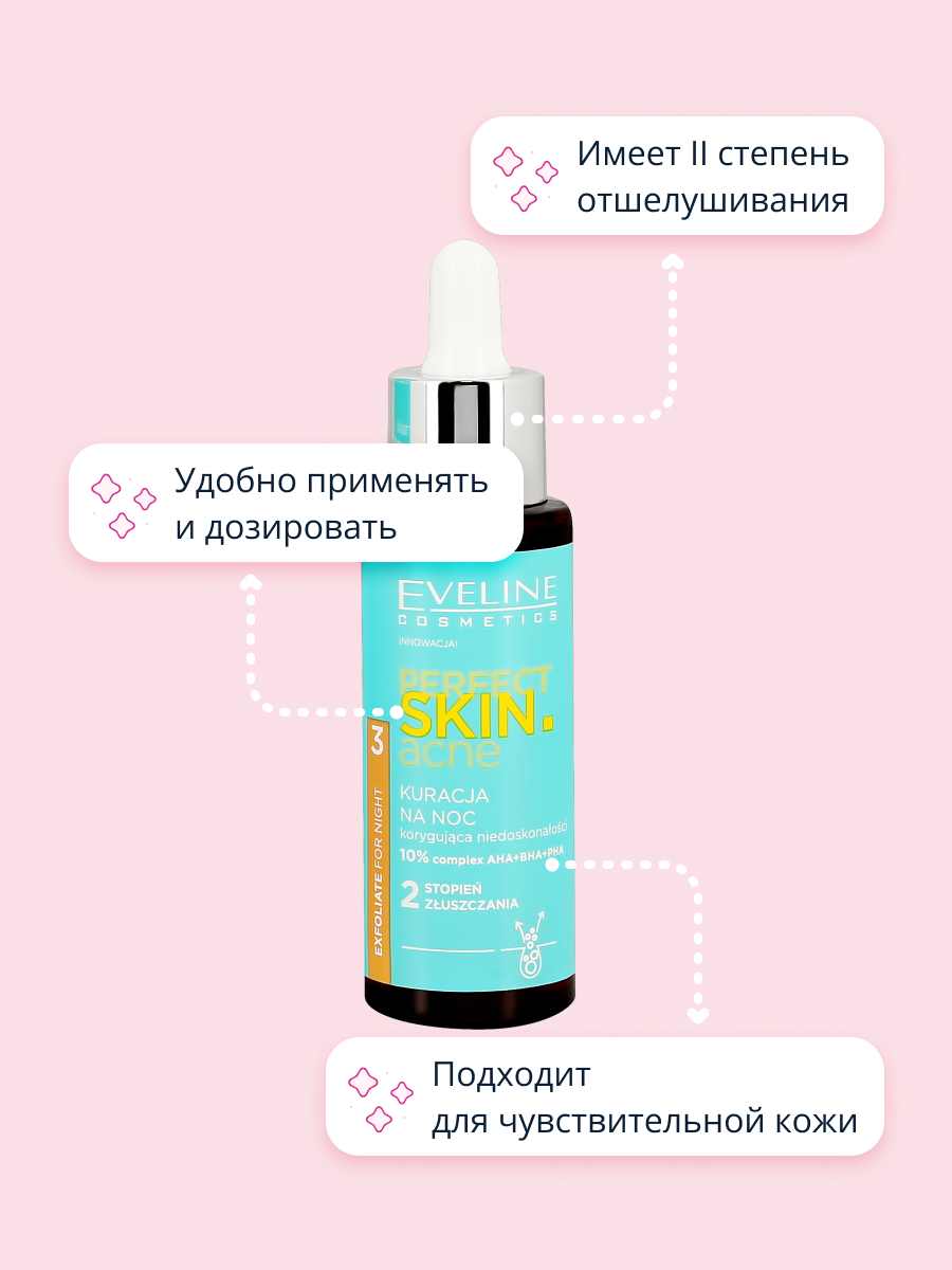 Сыворотка EVELINE Perfect skin acne - фото 3