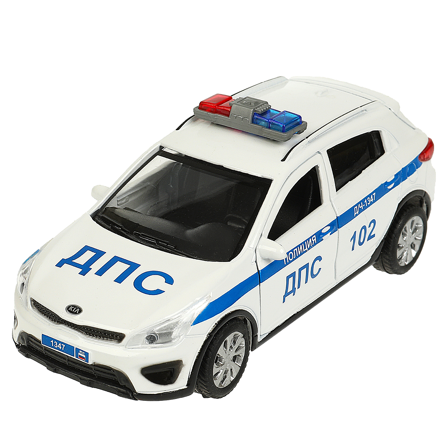 Полицейская машина Технопарк KIA Rio X 366146 - фото 3