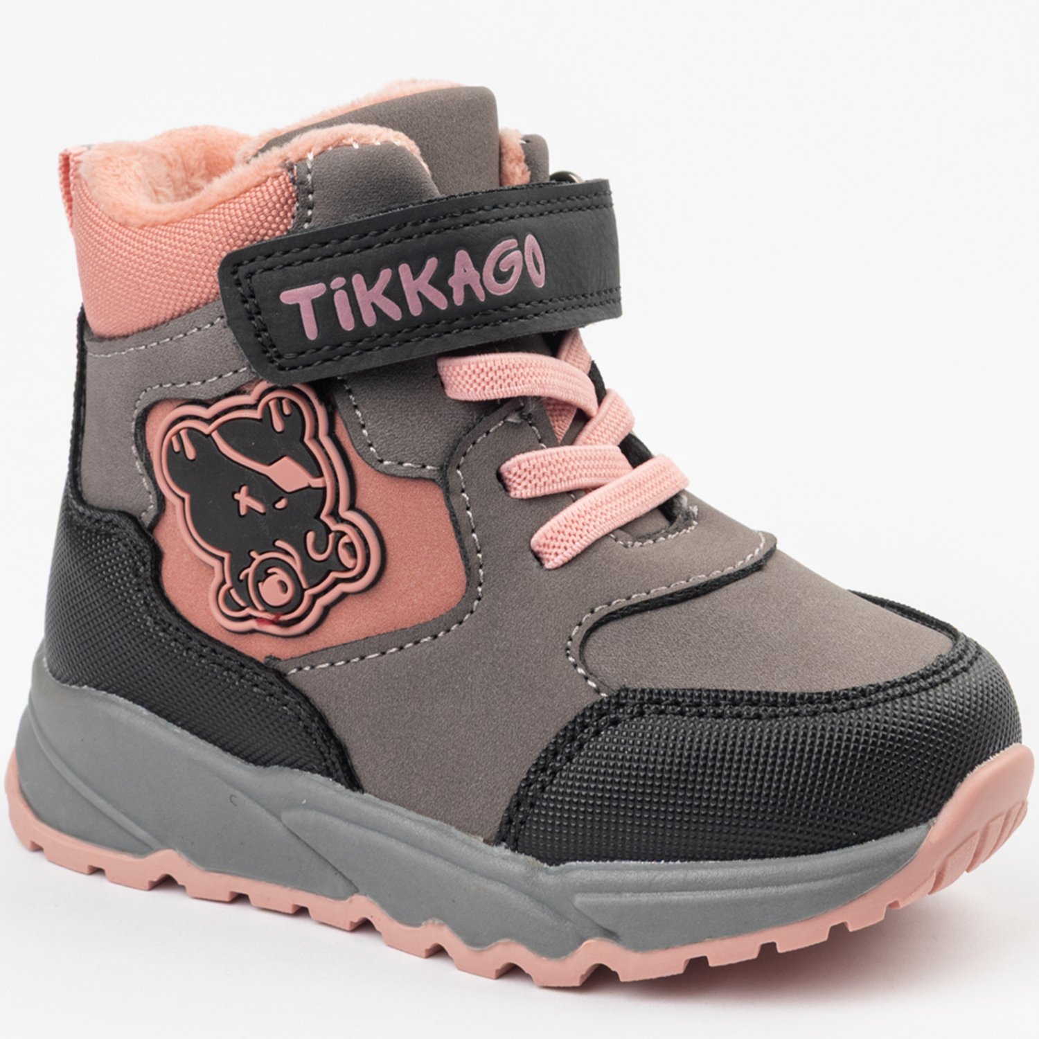 Ботинки TikkaGo 7Y99_82623-3_grey-pink - фото 5
