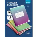 Общая тетрадь SCHOOLFORMAT линейка 12 шт.