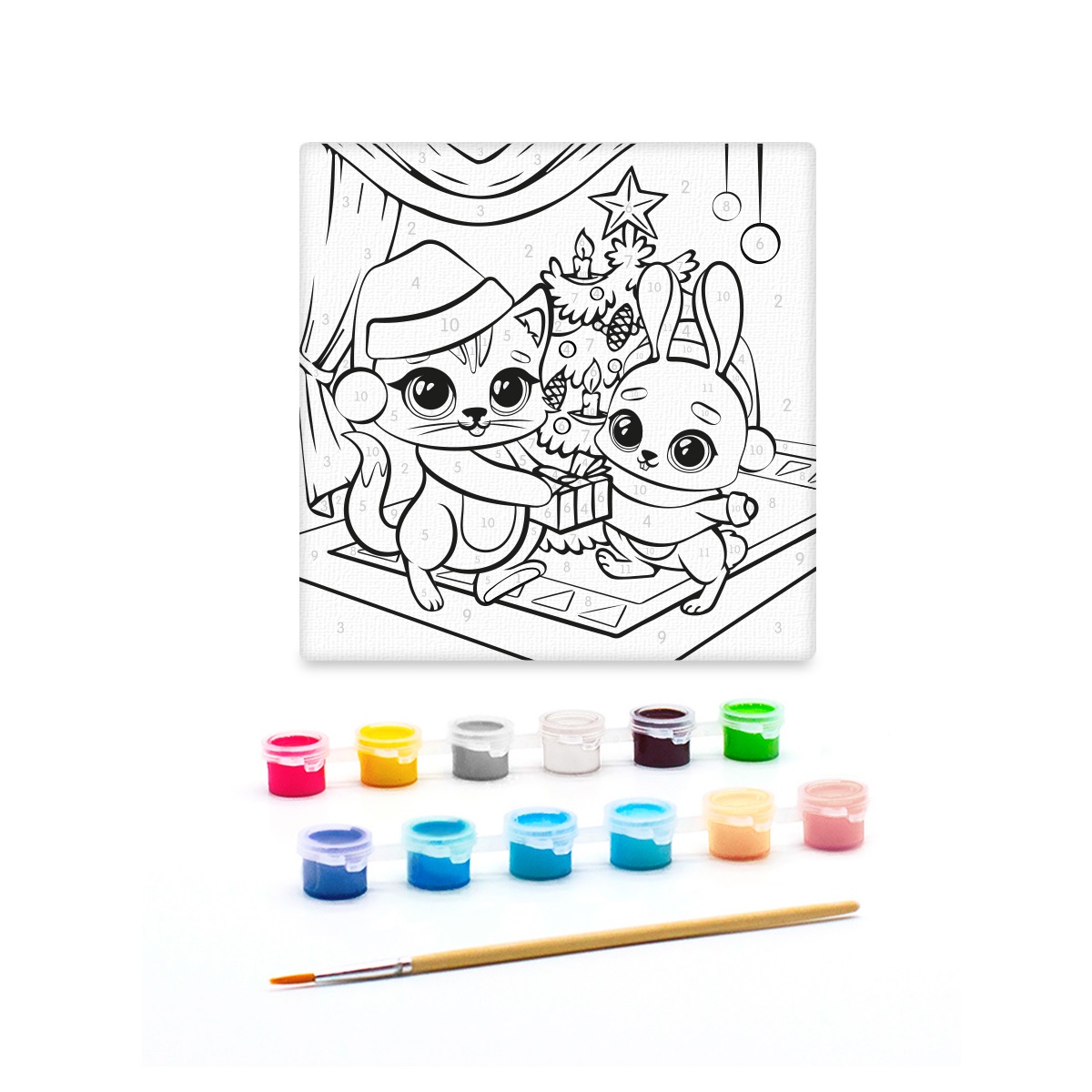 Роспись по холсту Развивашки - фото 3