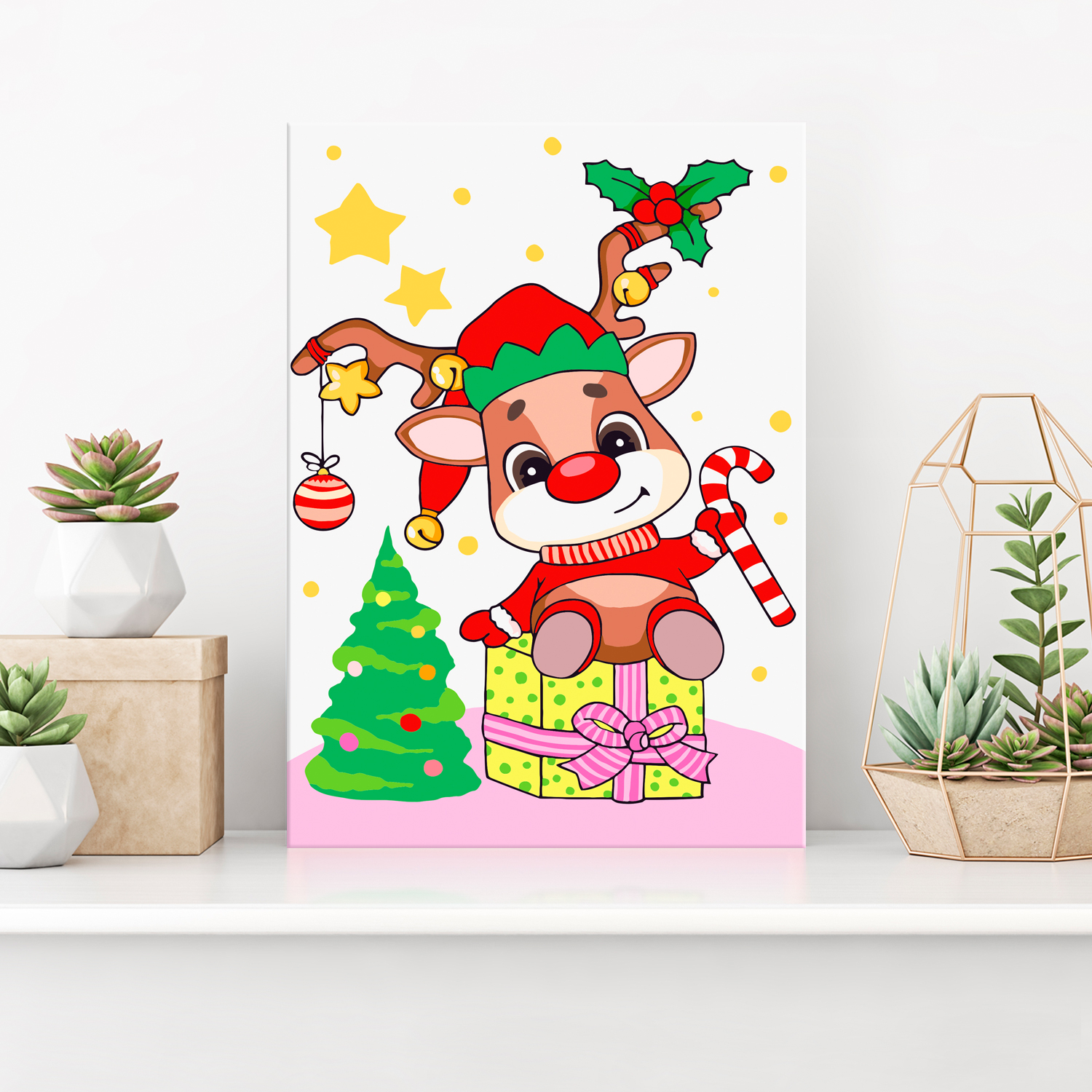 Картина по номерам ARTOP - фото 3