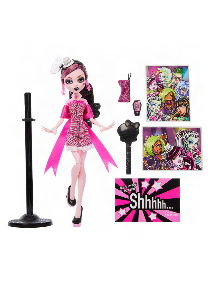 Кукла модельная Monster High Dawn of Dance Дракулаура высота 27 см JMG89 - фото 2