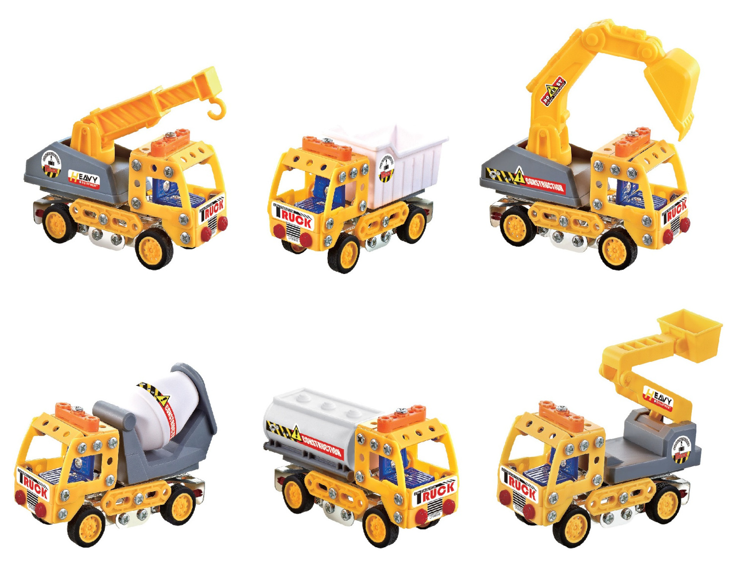 Конструктор Yotoy Строительная техника металлический в ассортименте - фото 1