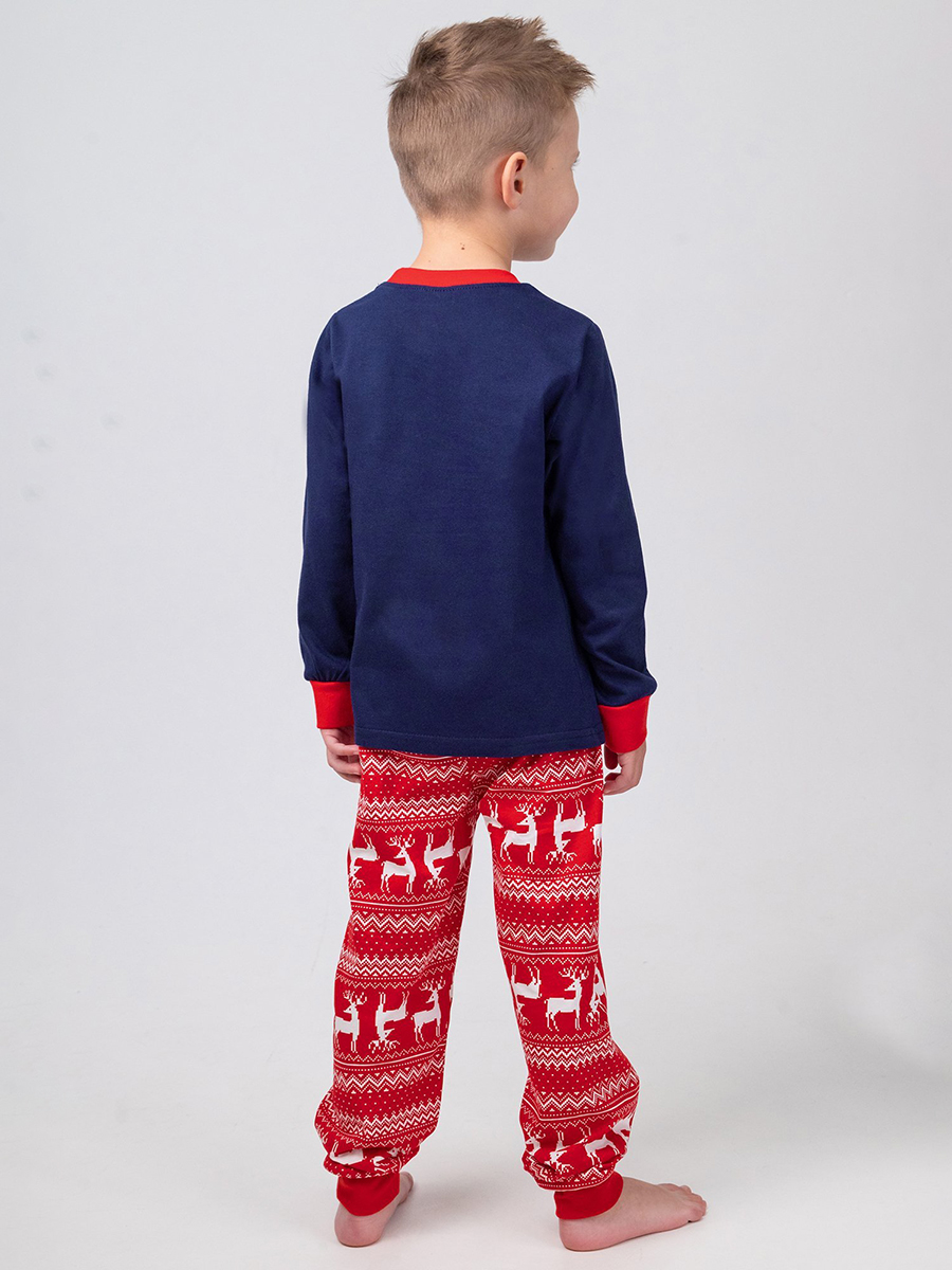 Пижама HappyFox HF00147т.синий - фото 6