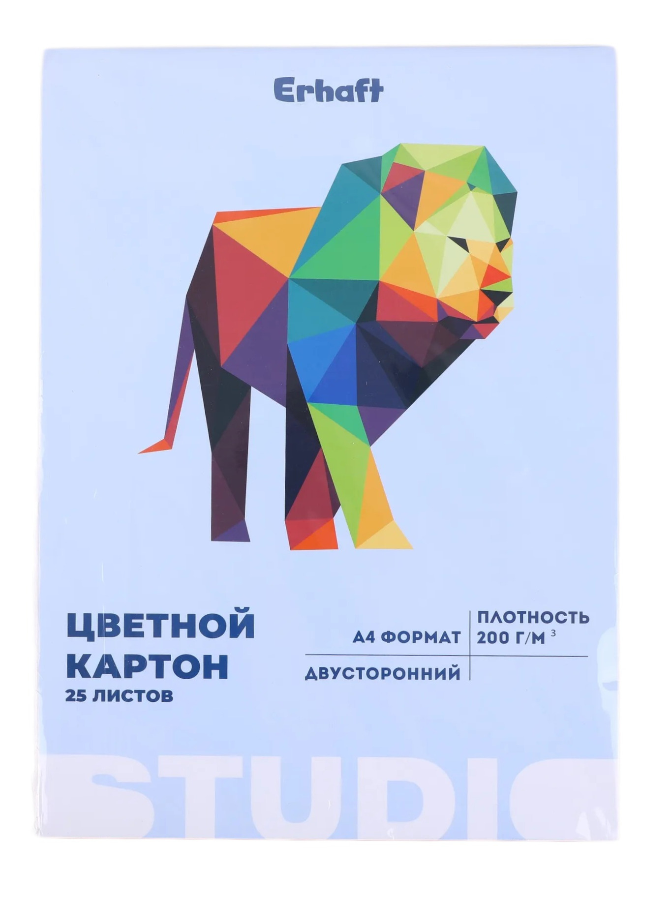Цветной картон Erhaft 25 лист. - фото 1