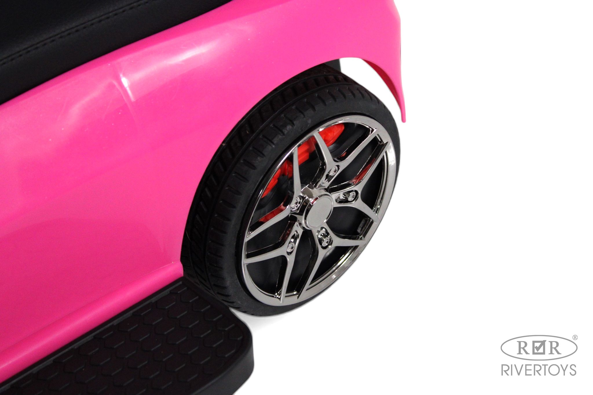 Каталка RIVERTOYS Z005ZZ-MP-PINK розовый - фото 7