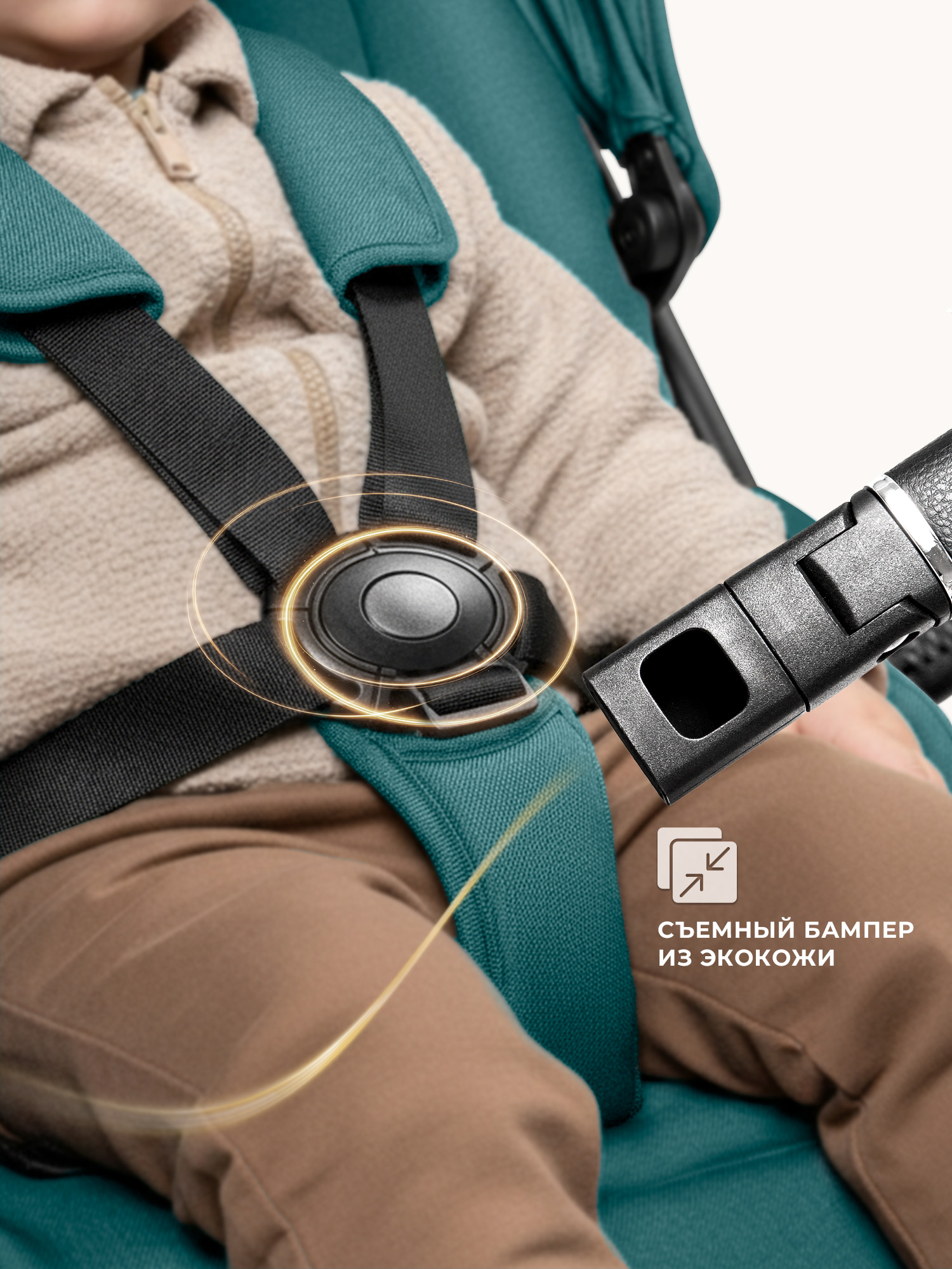 Коляска 2в1 Sweet Baby зеленый - фото 6