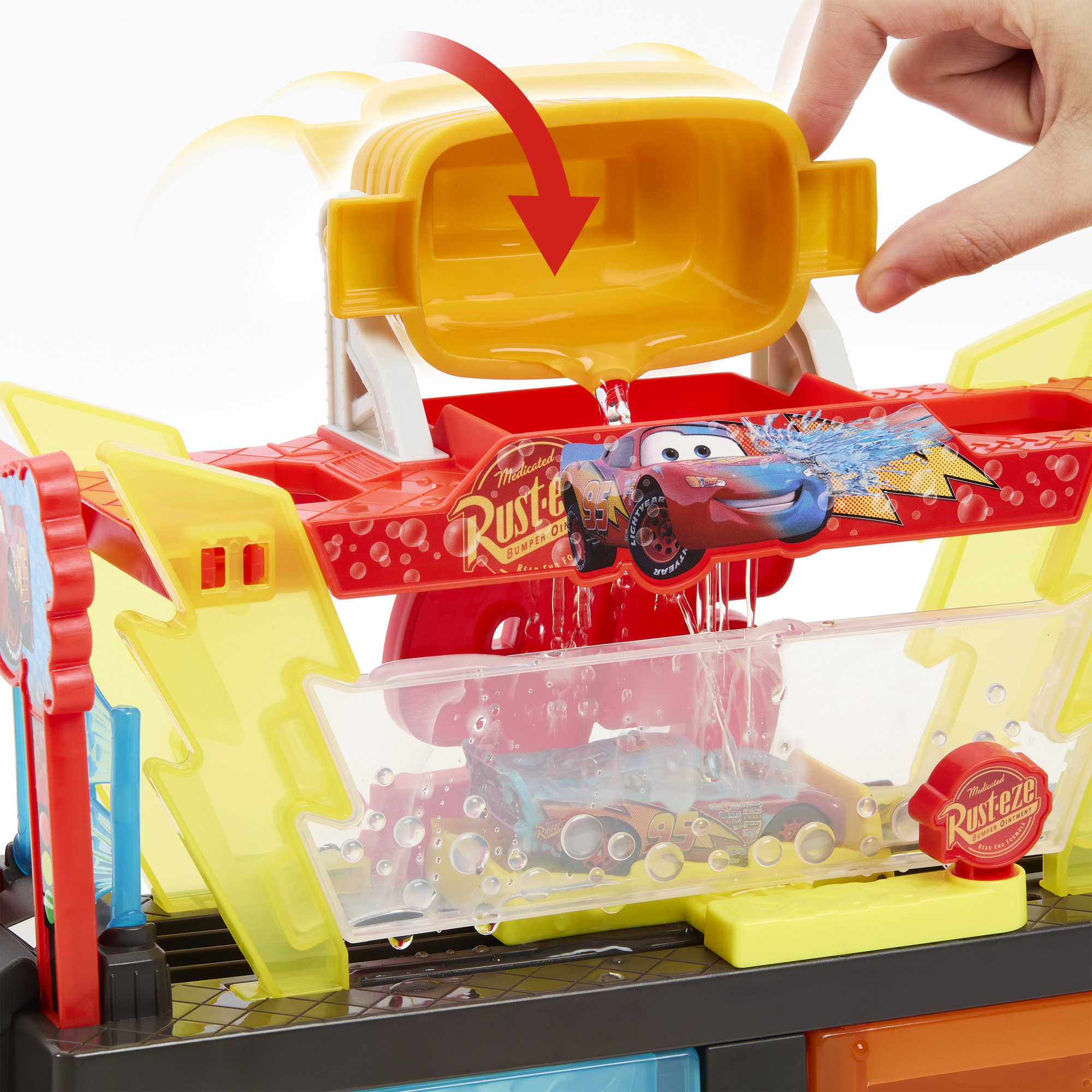 Игровой набор Cars Молния Маккуин Автомойка - фото 9