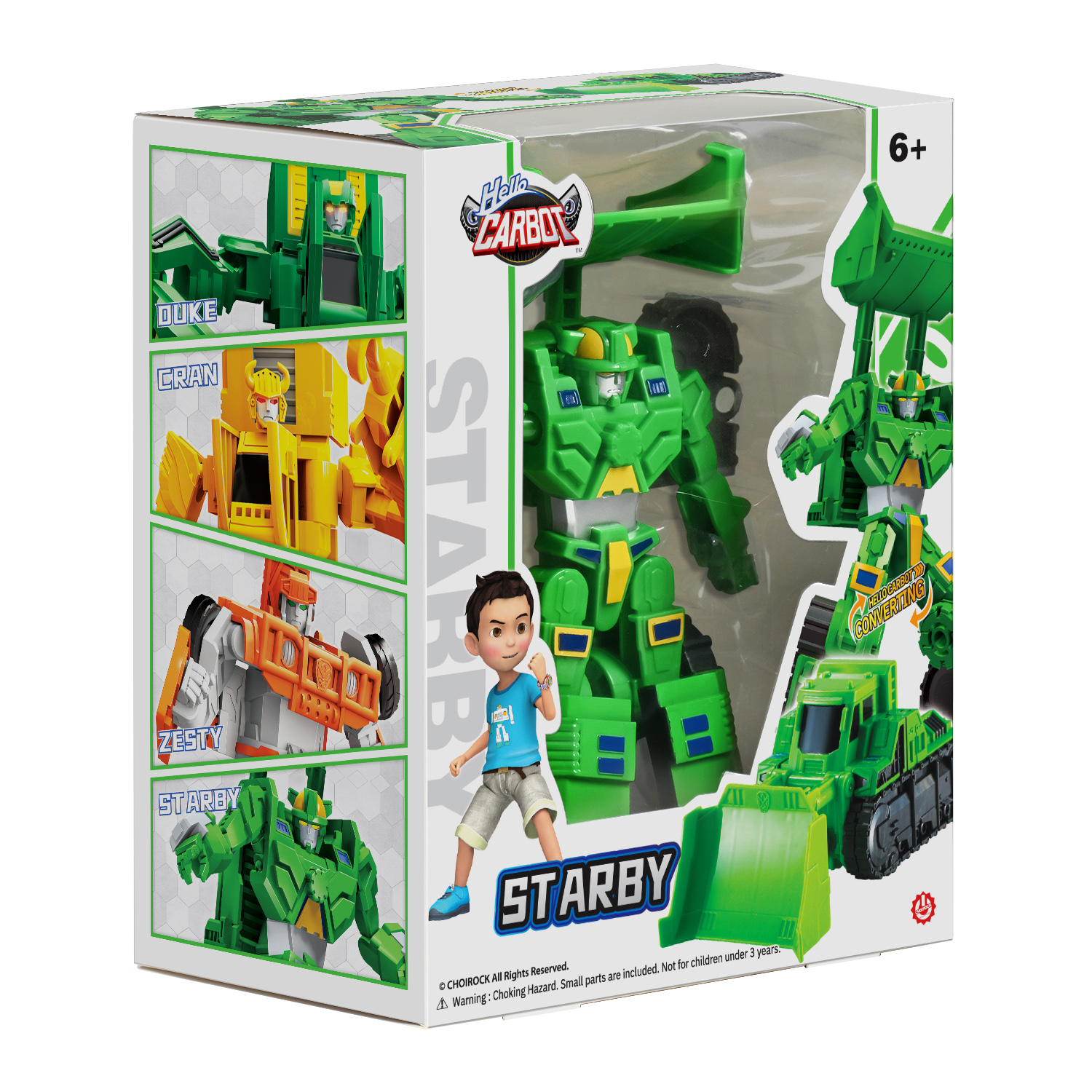 Игровой набор Hello Carbot Трансформер Starby 16 см S5 - фото 12