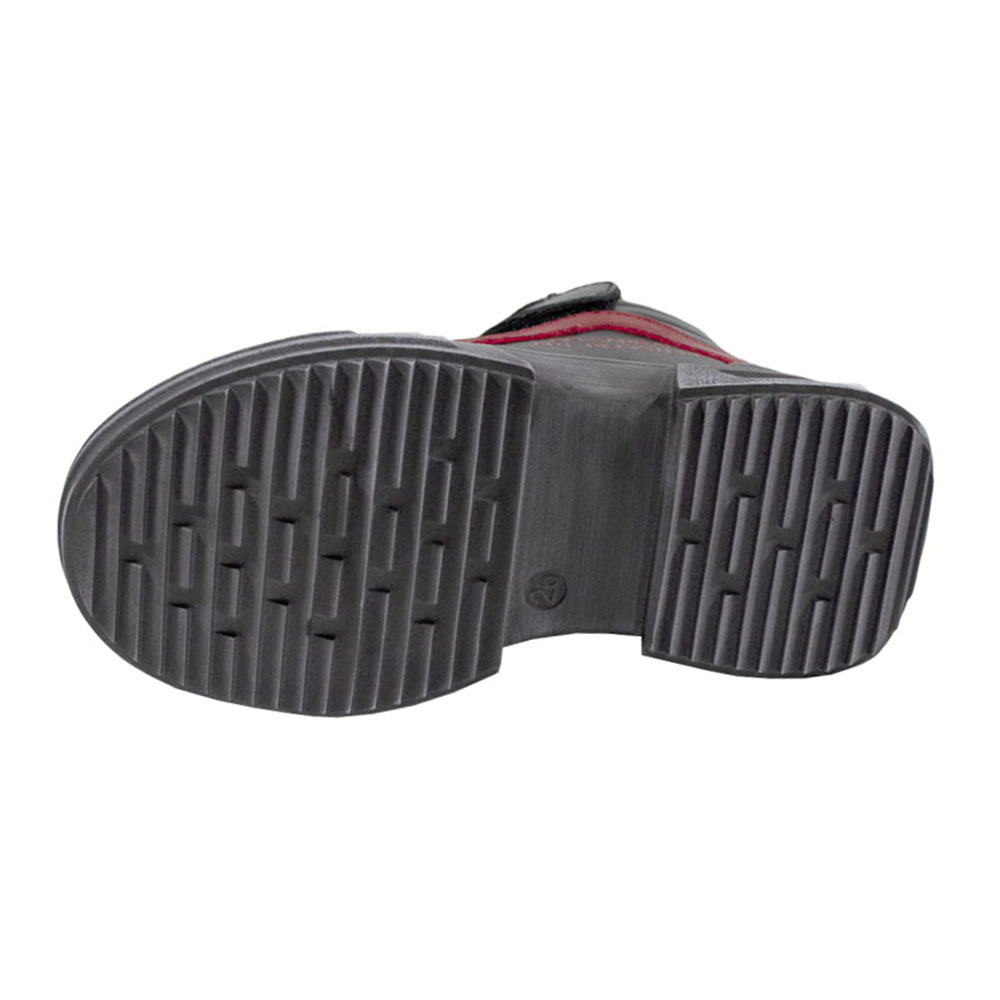 Ботинки Europen F-10402-СВ EUROPEN Кроссовки для мальчика,черно-красный - фото 4