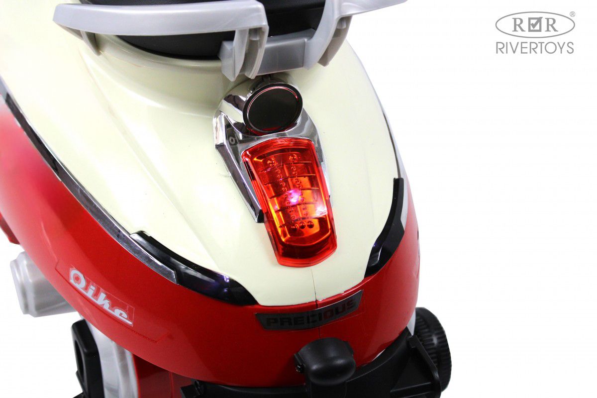 Электромобиль RIVERTOYS Z222ZZ-RED-CC - фото 8