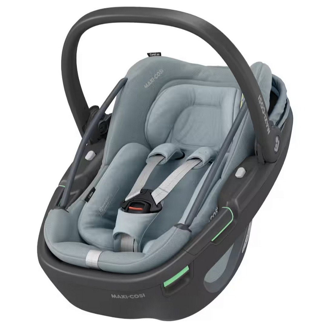 Автокресло Maxi-Cosi Coral 360 0 (0 -13 кг) серый - фото 1