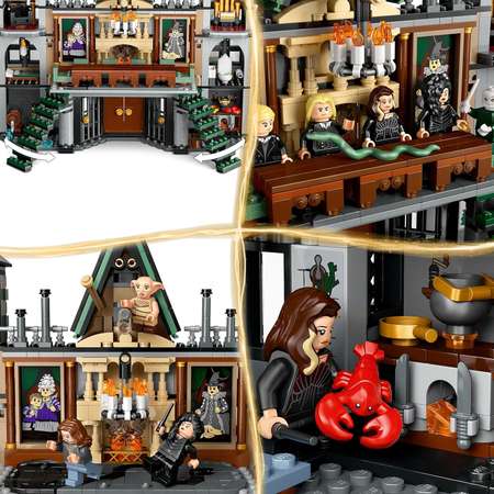 Конструктор LEGO Harry Potter Поместье Малфоев блочный