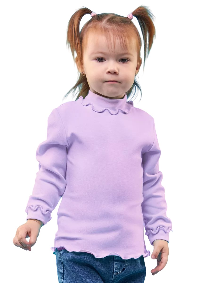 Водолазка TOTEMFOX 231Р1F/сиреневый - фото 1