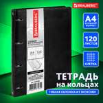 Тетрадь со сменным блоком Brauberg клетка 120 лист.