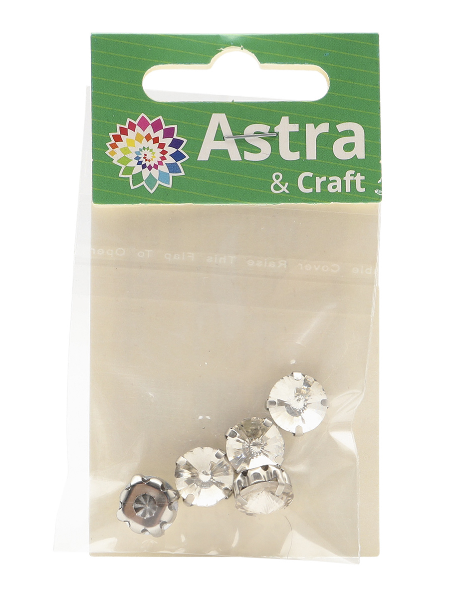 Набор для творчества Astra Craft бисер Хрустальные стразы - фото 7