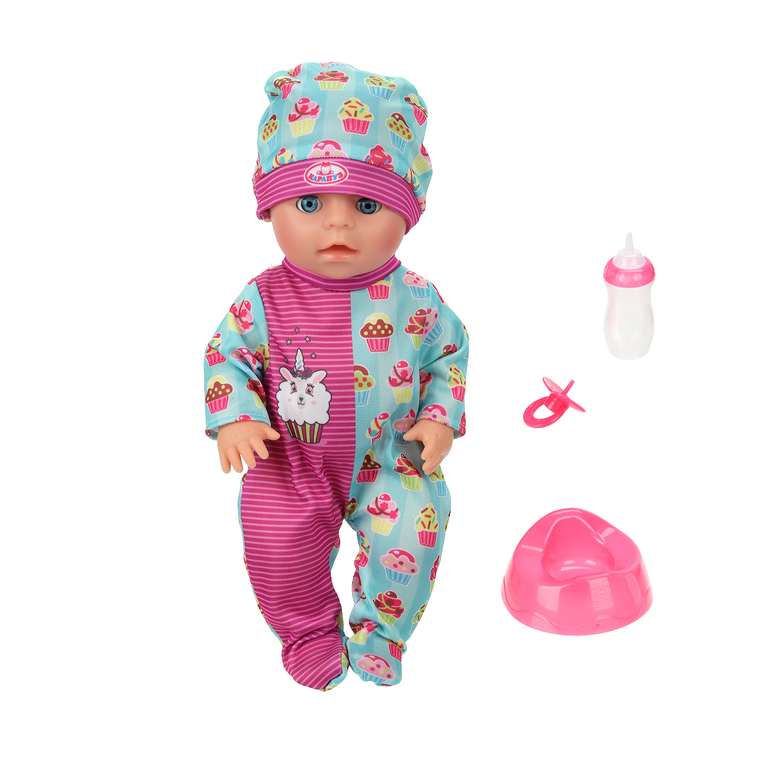 Кукла пупс Карапуз Шаинский 401376 - фото 3